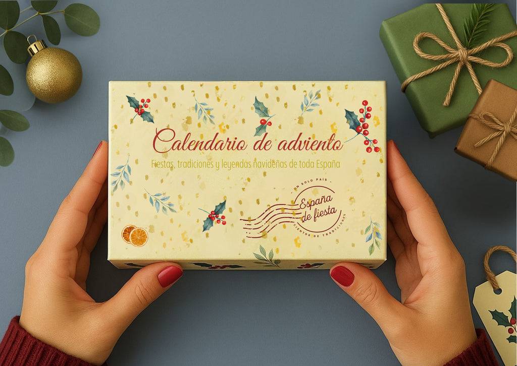 CALENDARIO DE ADVIENTO "ESPAÑA DE FIESTA" (Gastos de envío incuidos)